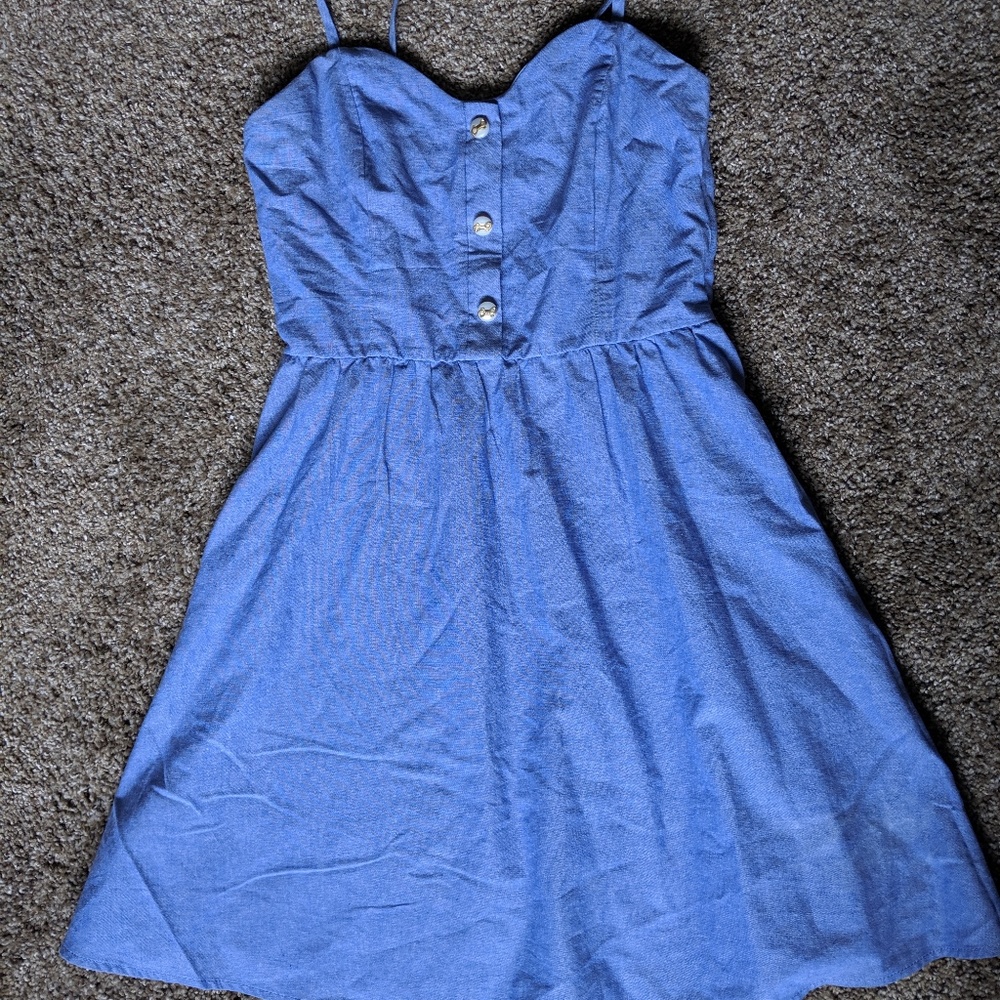Francesca's Collection Light Blue Dress